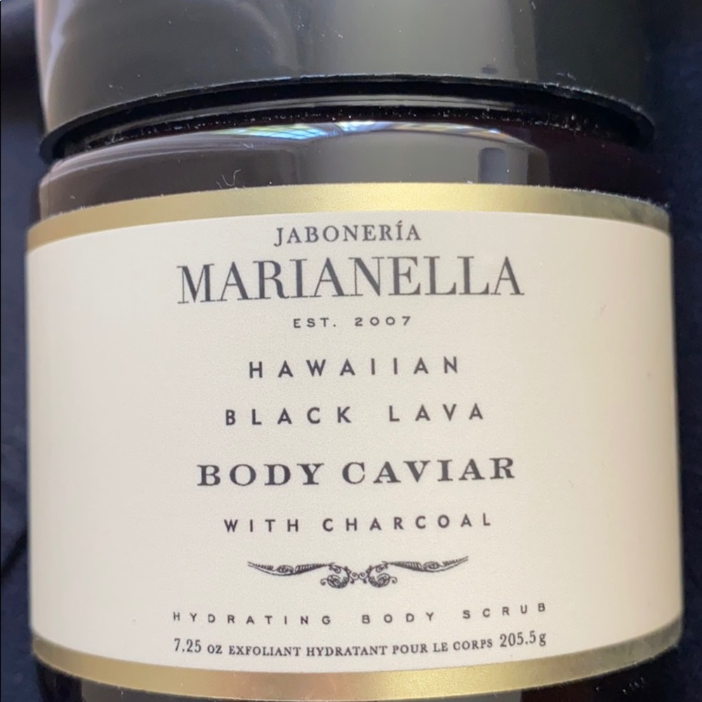 NWT Body Caviar Hawaiian Black Lava with charcoal